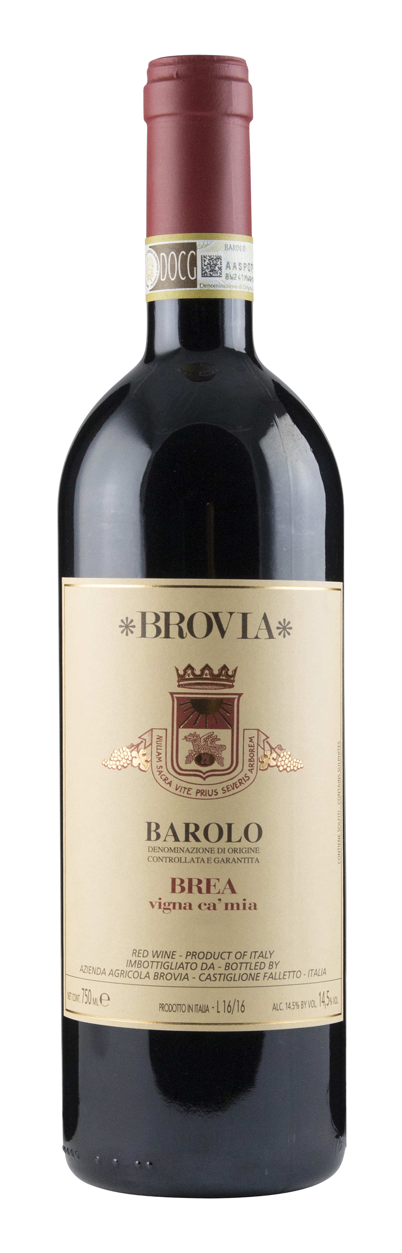 Brovia Barolo Brea Vigna Ca'Mia 2018